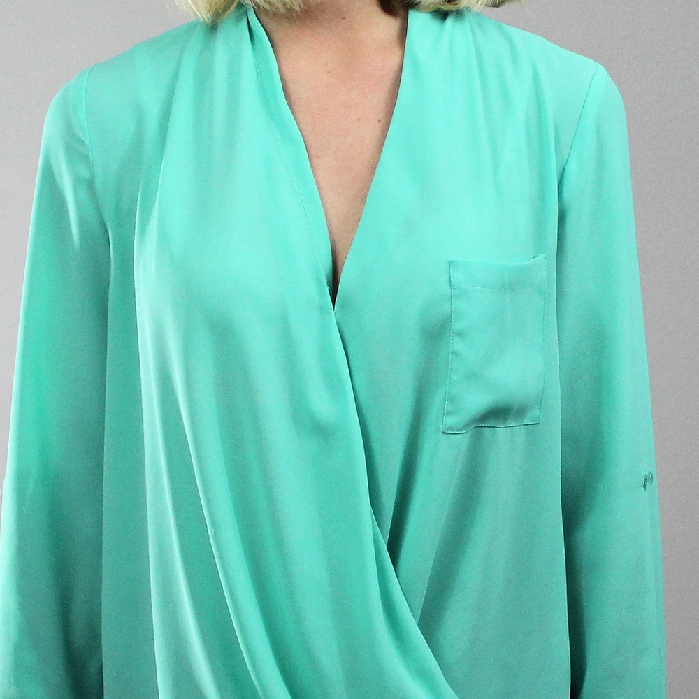 Teal Blouse